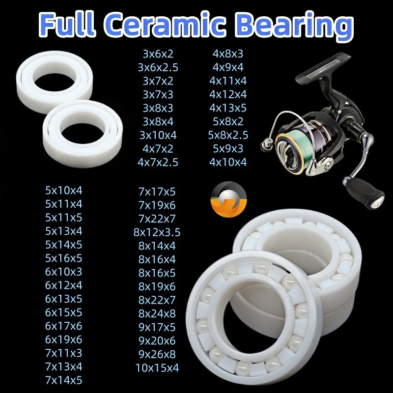 1pc MR84CE Full Zirconia Ceram - Fly Reel avis et prix