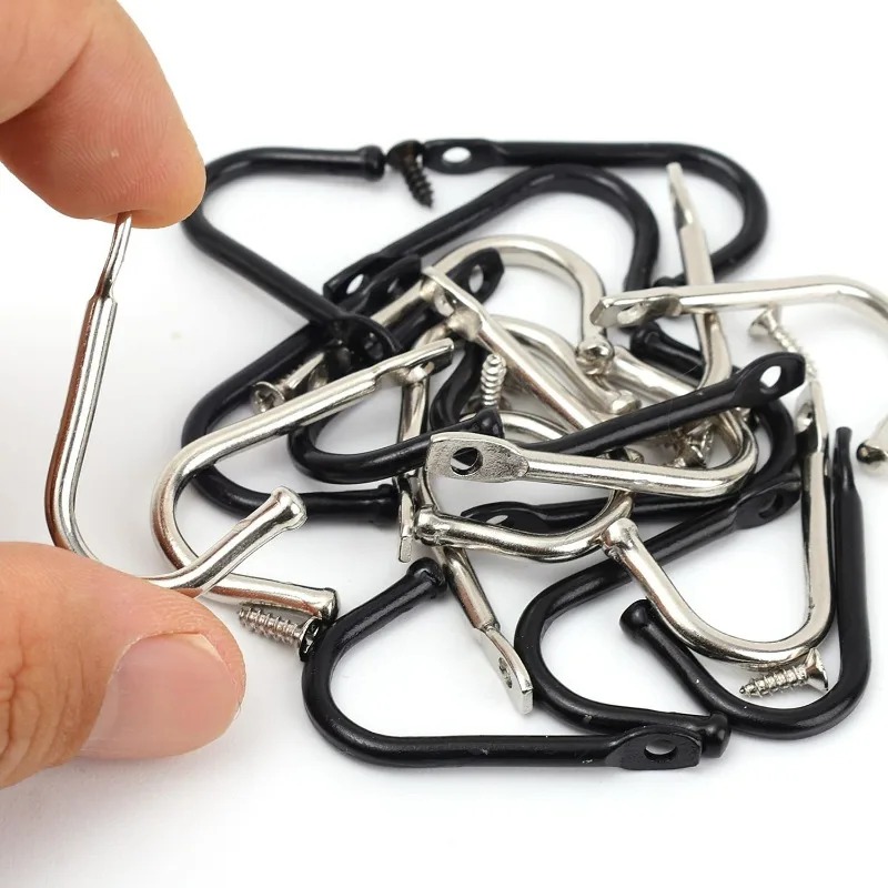 50/5Set J-shaped Metal Wall Ho - Reel Bag avis et prix
