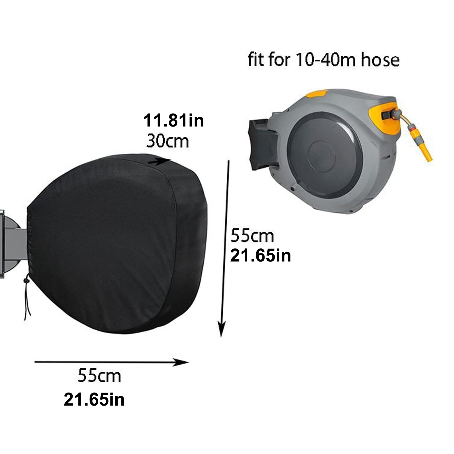 Garden Wall Mounted Hose Stora - Reel Cover avis et prix