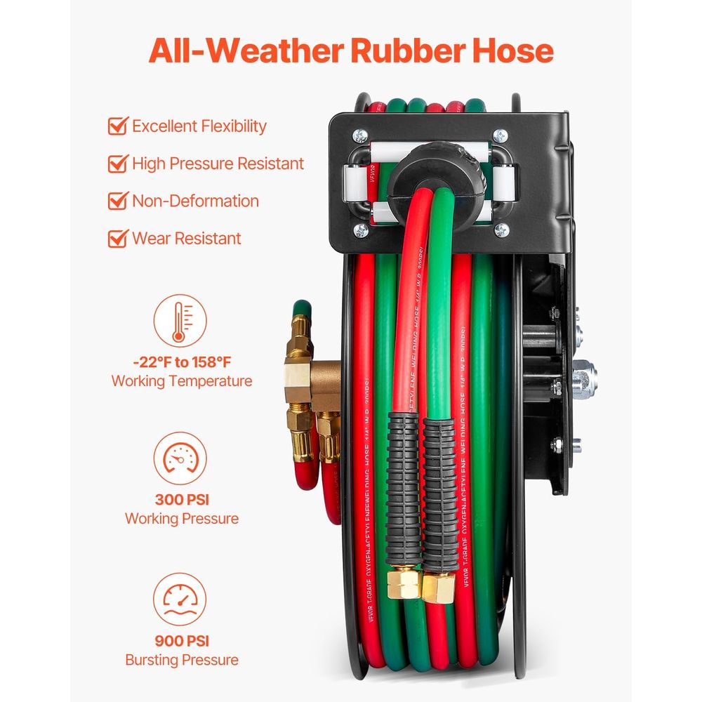 Retractable Welding Hose Reel  - Conventional Reel avis et prix
