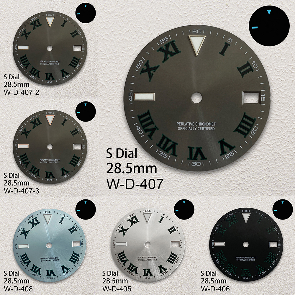 28.5mm S Logo Dial Fit NH35/NH - Reel Case avis et prix
