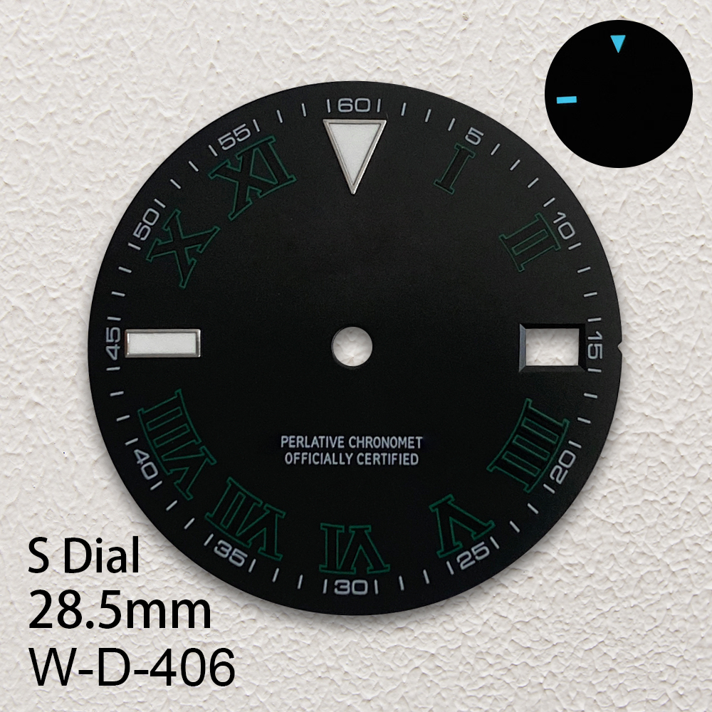 28.5mm S Logo Dial Fit NH35/NH - Reel Case avis et prix
