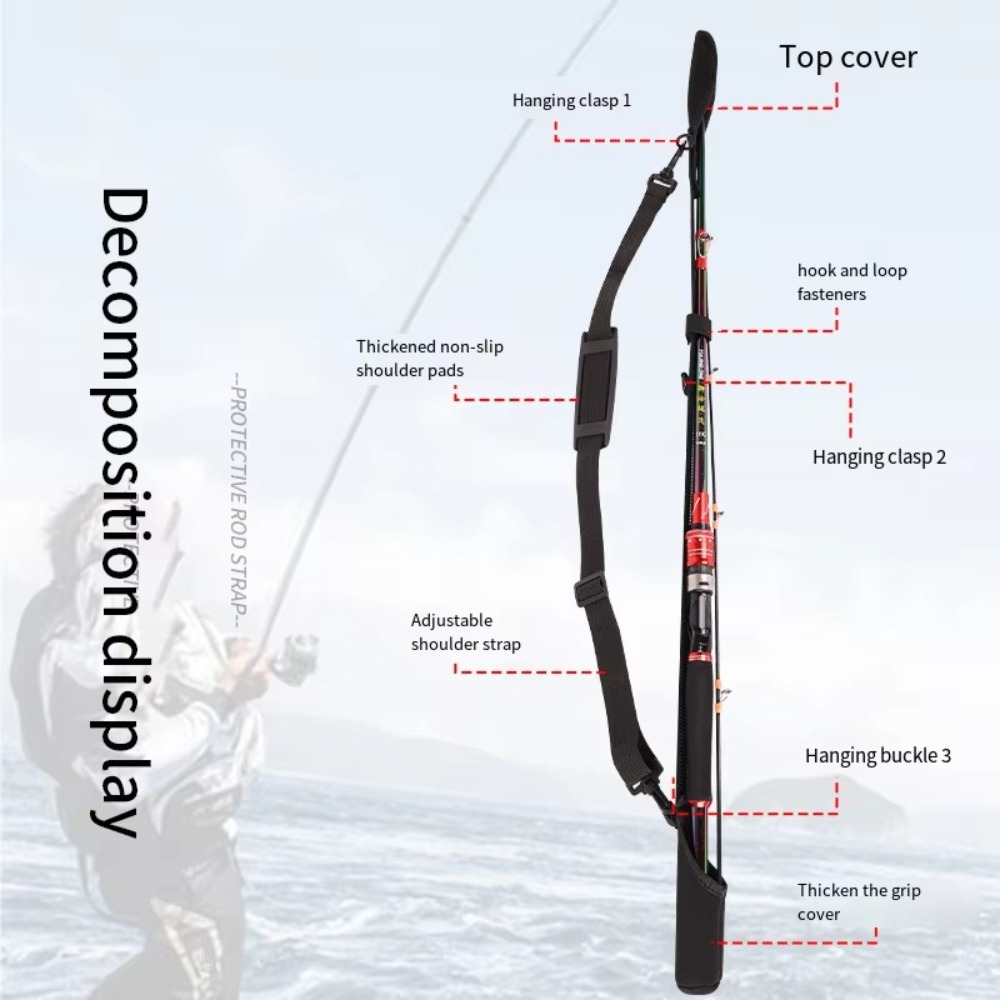 Adjustable Fishing Rod Storage - Reel Bag avis et prix