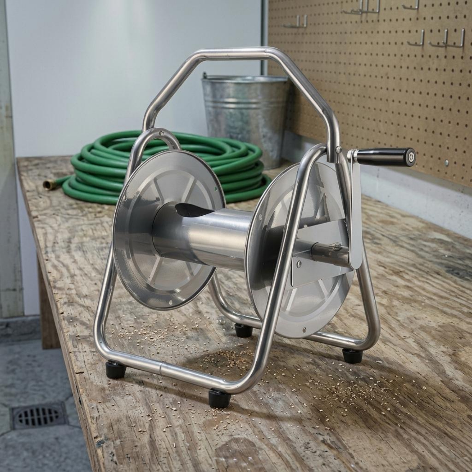 Metal Hose Reel Heavy Duty Gar - Reel Handle avis et prix