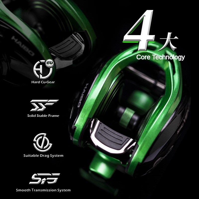 HAIBO VENOM Anti-saltwater Fis - Ice Fishing Reel avis et prix