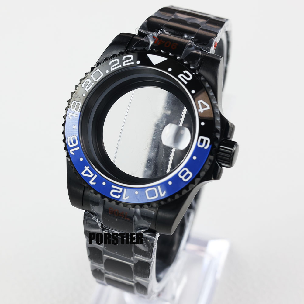 40mm Black pvd watch case sapp - Reel Case avis et prix