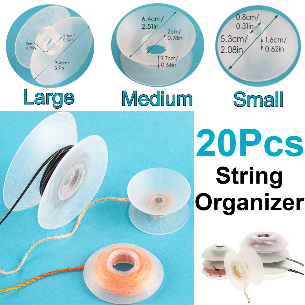 20Pcs Small/Medium/Large Threa - Reel Bag avis et prix