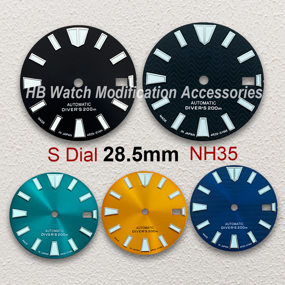 28.5mm S Logo Wave Dial Fit NH - Reel Case avis et prix