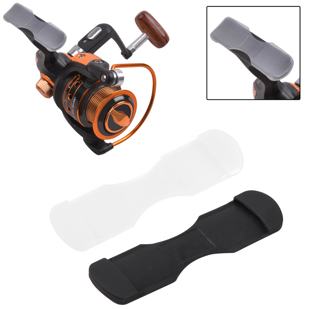 10Pcs Black/White Rubber Fishi - Fly Reel avis et prix