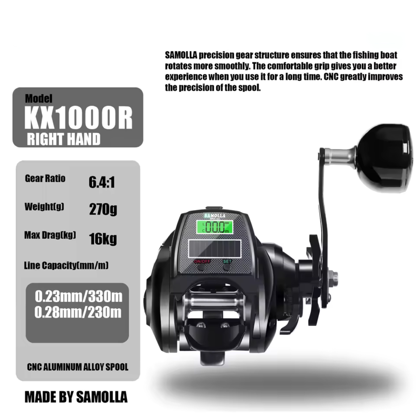 Heavy Duty Electric Fishing Re - Ice Fishing Reel avis et prix