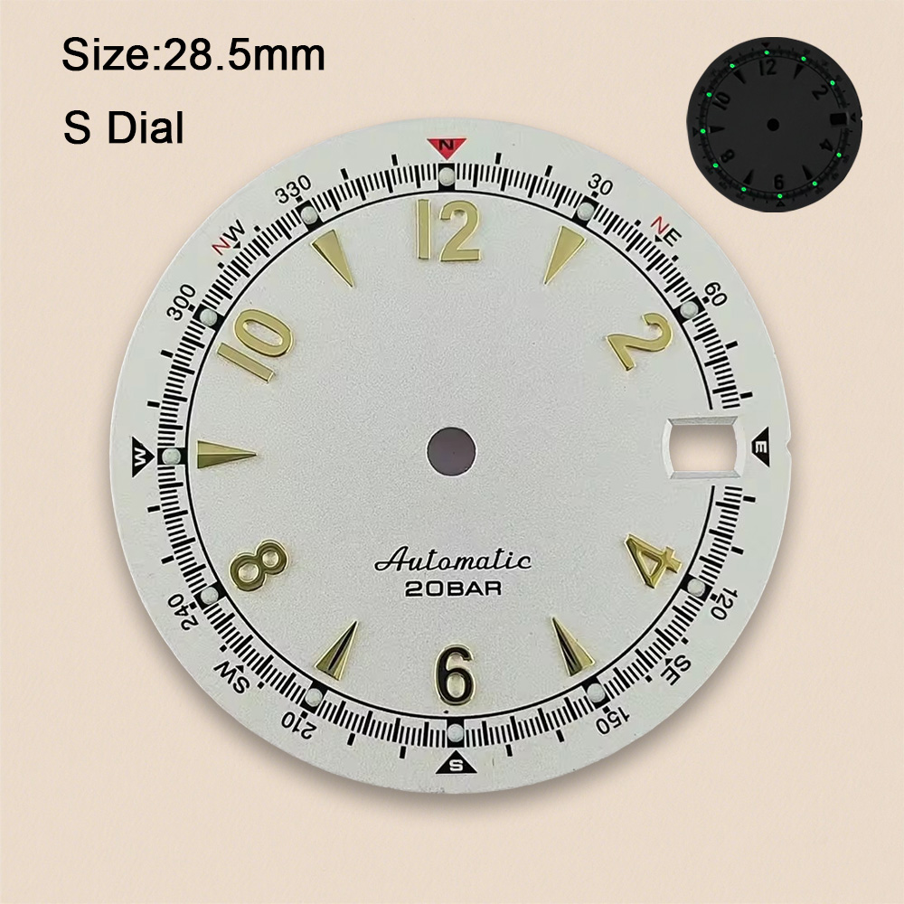 Nh35 Dial S Logo 28.5mm Retro  - Reel Case avis et prix