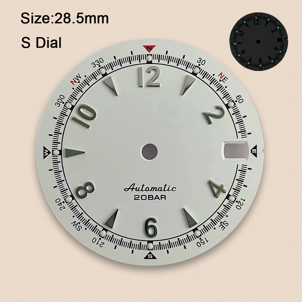 Nh35 Dial S Logo 28.5mm Retro  - Reel Case avis et prix