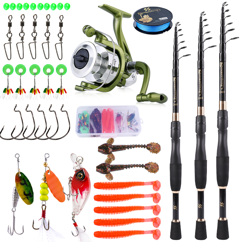 Sougayilang Telescopic Fishing - Spincast Reel avis et prix