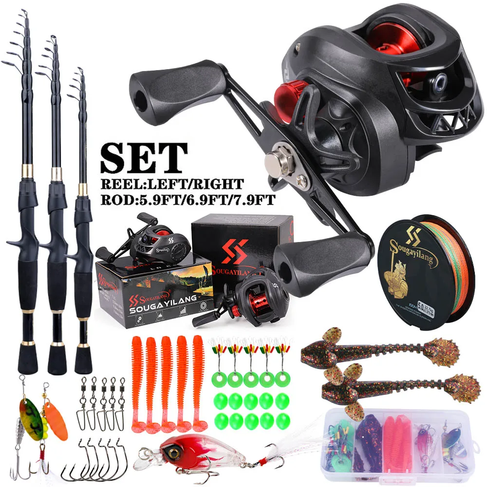 Sougayilang Fishing Rod and Re - Spincast Reel avis et prix