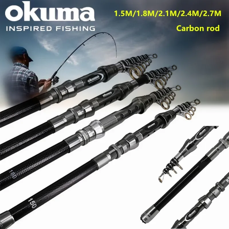 OKUMA New Carbon Rock Rod 1.5M - Surf Reel avis et prix