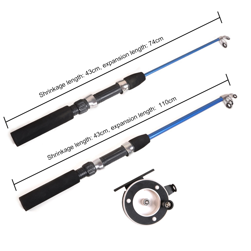 Winter Shrimp Fishing Rod Mini - Ice Fishing Reel avis et prix