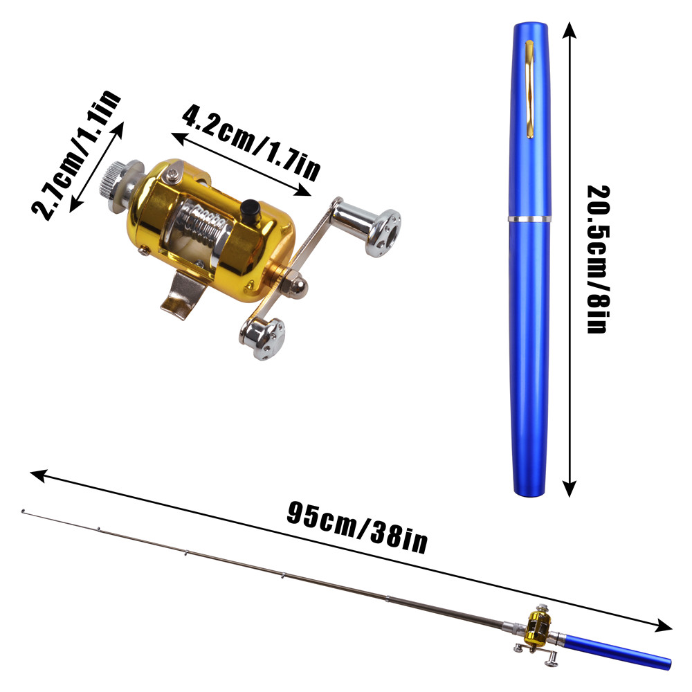 Mini ice fishing rod Combo wit - Ice Fishing Reel avis et prix