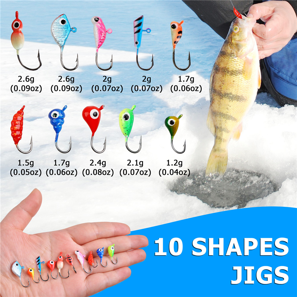 Mini ice fishing rod Combo wit - Ice Fishing Reel avis et prix
