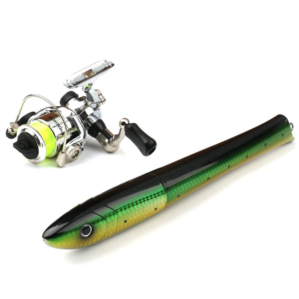 Portable Fish Shaped Fishing P - Ice Fishing Reel avis et prix