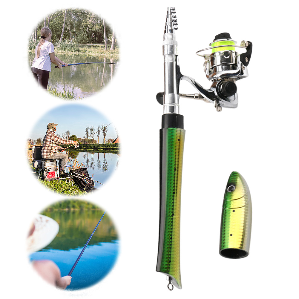 Portable Fish Shaped Fishing P - Ice Fishing Reel avis et prix