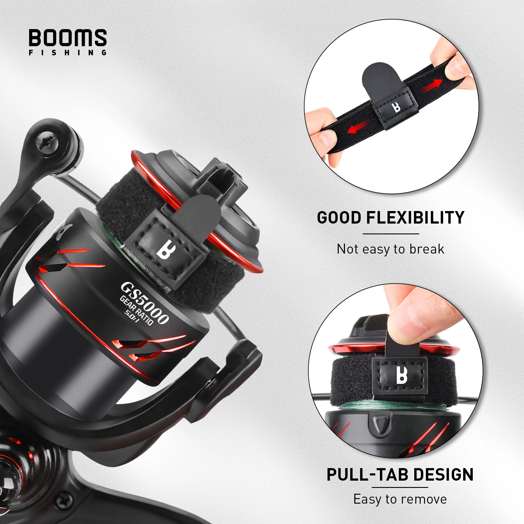 Booms Fishing SB1 4Pcs Spinnin - Reel Cover avis et prix